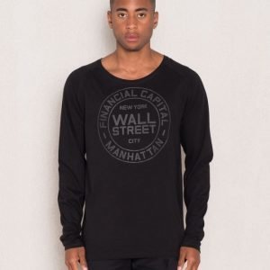 Speechless Wall Street Long Sleeve Black