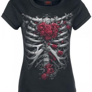 Spiral Rose Bones Naisten T-paita
