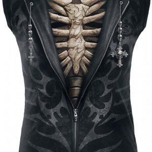 Spiral Unzipped Tank Toppi