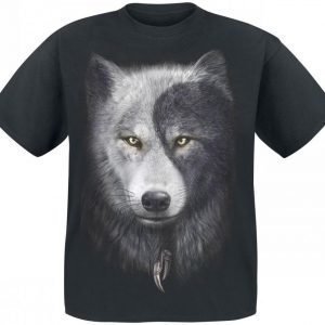 Spiral Wolf Chi T-paita