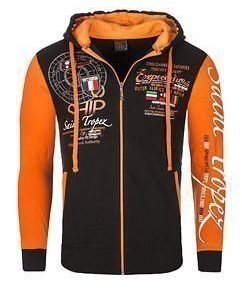 St.Tropez VO2 Hoodie Black/Orange