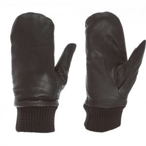 State Of Wow Lukas Leather Mitten Hanskat Musta