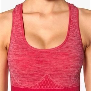 Stay In Place Rib Seamless Bra Peony Melange