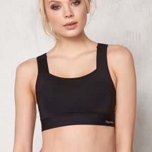 Stay In Place Stability Sports Bra C/D Black