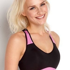 Stay in Place Urheiluliivit Pad sports bra Musta Roosa