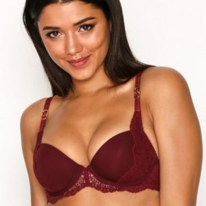 Stella Mccartney Lingerie Smooth And Lace Contour Bra Rintaliivit Punainen