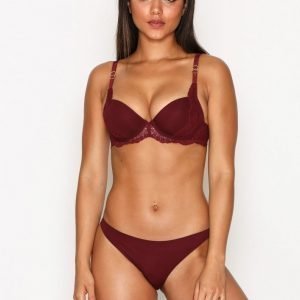 Stella Mccartney Lingerie Smooth & Lace Brief Alushousut Punainen