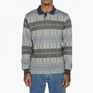 Stussy Plaid Long Sleeve Polo