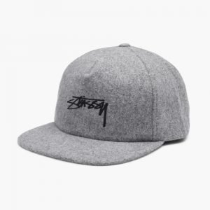 Stussy Smooth Stock Melton Strapback