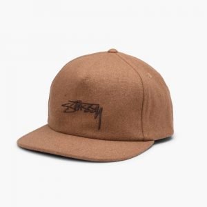 Stussy Smooth Stock Melton Strapback