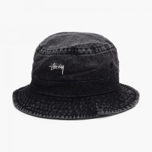 Stussy Washed Denim Bucket Hat