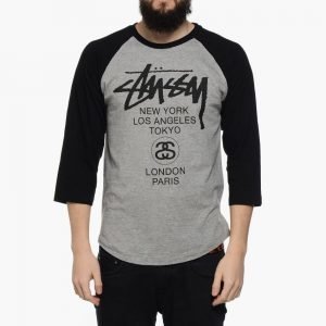 Stussy World Tour Raglan