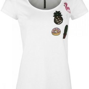 Sublevel Ladies Patched Shirt Naisten T-paita