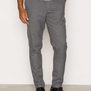 Suit Saxo Pants Long Housut Grey Melange