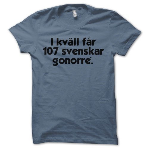 Suntrip T-shirt 107 Svenskar.