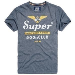 Superdry 500 Club Motorrader T-paita Laivastonsininen