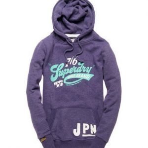 Superdry 76 Loop Huppari Purppura