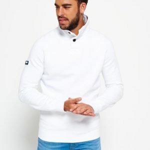 Superdry Academy Henley Pusero Valkoinen