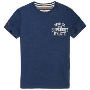 Superdry Applikoitu T-paita Laivastonsininen