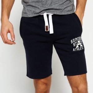 Superdry Applique Jogger Shortsit Laivastonsininen