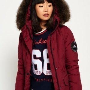 Superdry Ashley Everest Takki Punainen