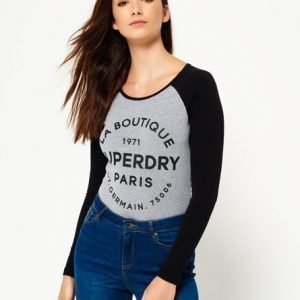 Superdry Baseball Body Harmaa