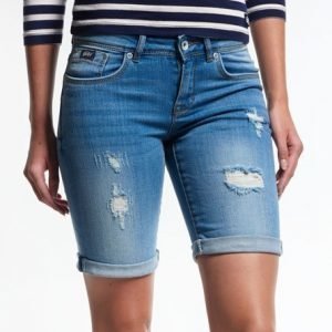 Superdry Bermuda Shortsit Sininen