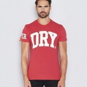 Superdry Big Dry Entry Tee Indiana Red