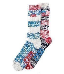 Superdry Big S Preppy Stripe Sock 2-pack Flag Navy/Blue