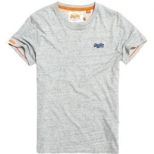 Superdry Brodeerattu Orange Label Vintage T-paita Sininen