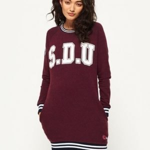 Superdry Charlie Collegemekko Punainen