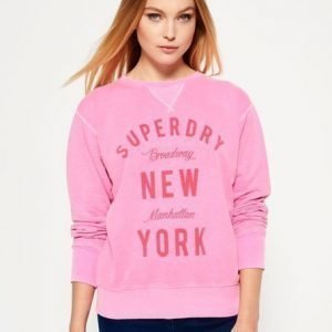 Superdry City Pusero Vaaleanpunainen