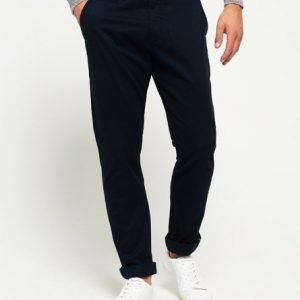 Superdry City Slim Chinohousut Laivastonsininen