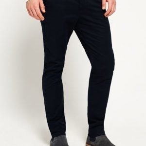 Superdry City Slim Chinohousut Laivastonsininen