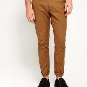 Superdry City Slim Chinohousut Ruskea