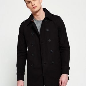 Superdry City Slim Trenssitakki Musta