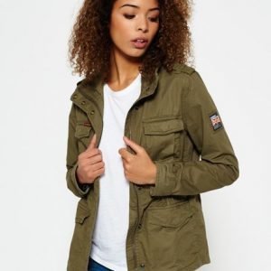 Superdry Classic Rookie Sotilastakki Vihreä