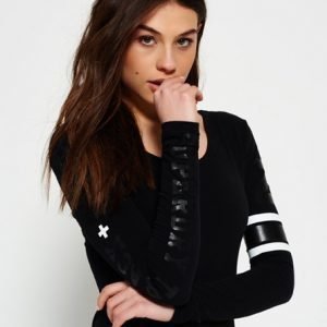 Superdry Classic Sportsleeve Body Musta