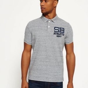 Superdry Coaches Pikeepaita Harmaa