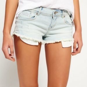 Superdry Core Farkkushortsit Sininen