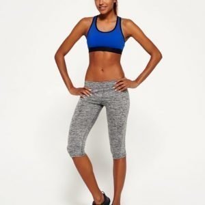 Superdry Core Gym Caprileggingsit Vaaleanharmaa