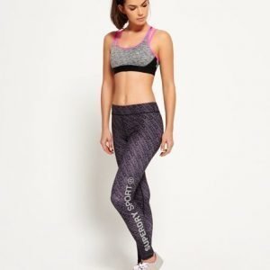 Superdry Core Gym Legginsit Musta