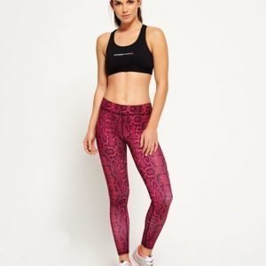 Superdry Core Gym Legginsit Vaaleanpunainen