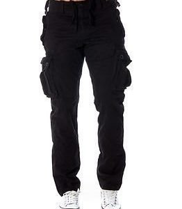 Superdry Core Heavy Cargo Pant Washed Black