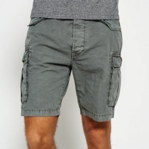 Superdry Core Lite Ripstop Reisitaskushortsit Harmaa