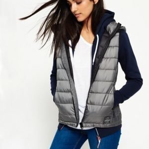 Superdry Core Luxe Toppaliivi Vaaleanharmaa