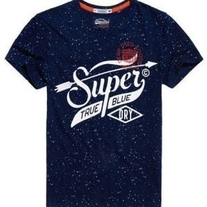 Superdry Craftsman Indigo T-paita Laivastonsininen