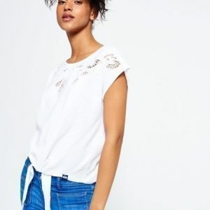 Superdry Cutwork Jungle T-paita Valkoinen