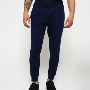 Superdry Elite Sports Signature Slim Track Collegehousut Laivastonsininen