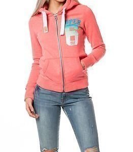 Superdry Festival 6 Entry Hood Pop Candy Coral